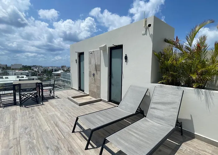 Apartment Aura Rooftop Playa Pool Playa del Carmen